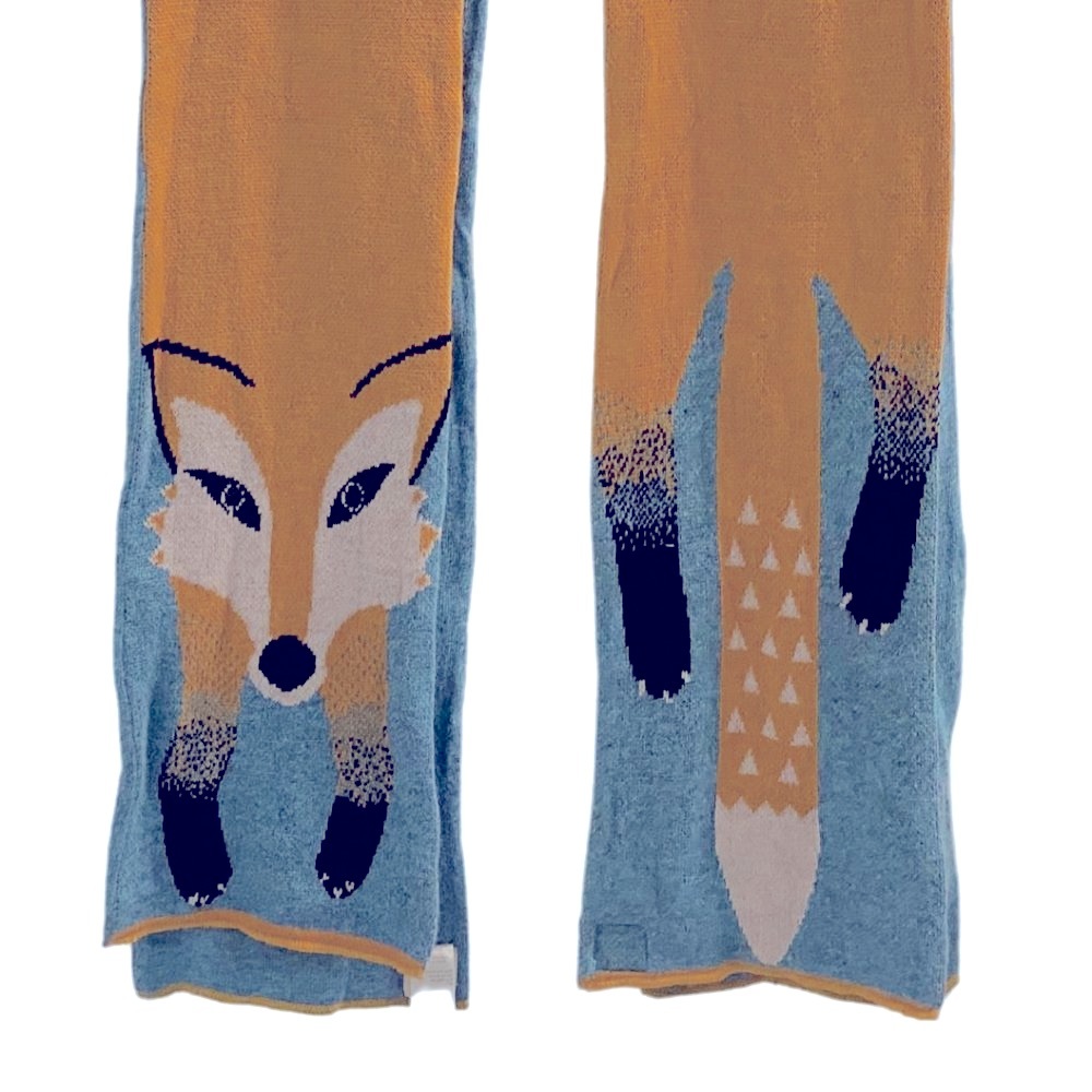 Fox Yumi Modcloth Angora blend scarf 74 x 7